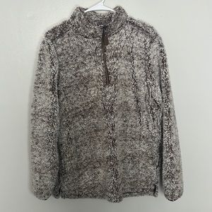 Girly girl original sherpa pull over only worn a couple of times $25 obo